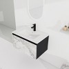 30'' Floating Wall-Mounted Bathroom Vanity Ceramics Sink,Floating Sink with Soft-Close Cabinet Door, KD-Package-Cuddlewood - 2 of 4