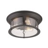 Z-Lite Sonna 3 - Light Flush Mount in  Bronze - 2 of 4