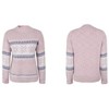 Womens Pullover Sweater Turtleneck Snowflakes Sweater Christmas Sweater Ribbed Knit Long Sleeve Sweater - 4 of 4