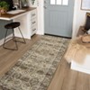 Vintage Oriental Printed Distressed Rug Washable Thin Low Pile Area Rugs for Living Room Indoor Retro Non Slip Soft Carpet for Bedroom - 3 of 4