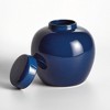 Plum & Post Koa Lidded Jar - Navy Ceramic - Handcrafted - 4 of 4