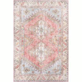 Mark & Day Meeuwen Woven Indoor Area Rugs Pale Pink