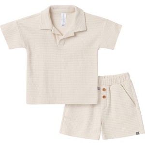 Modern Moments™ by Gerber Toddler Boys' 2-Piece Johnny Collar and Shorts Set - 1 of 4