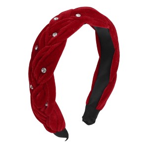 Unique Bargains Women's Fashion Weave Headbands 1 Pc - 1 of 4