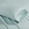Elegant Fluffy Solid Cotton Sheet Set, All Season Bedding Set, Cozy Home Textile for Lux Bedroom Decor - 3 of 4