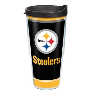 NFL Pittsburgh Steelers Classic Tumbler with Lid - 24oz - 1 of 2