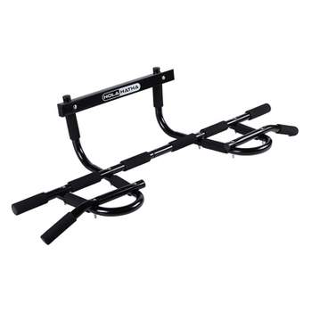 NEW Open Elevated Chin Up Station Pull Up Door Bar Push Ups Sit Ups Dips  32-35