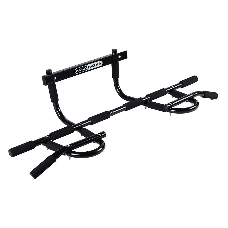 HolaHatha Heavy Duty Door Way Pull Up Bar Chin Up Dip Station for Multiuse Doorway Portable Home Fitness Gym Workout to Build Upper Body Strength, 1 of 7