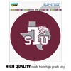 Texas Southern University Primary Logo Automotive Car Window Locker Circle Bumper Sticker - 3 of 4