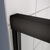 NicBex Shower Door 28.2" Wx70"H Double Bypass Bathroom Sliding Shower Door with 1/4" (6mm) Tempered Glass for Walk-in Shower - 2 of 4