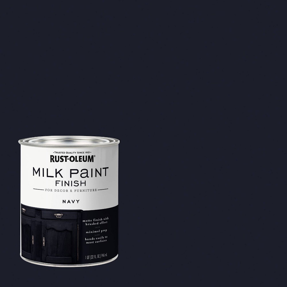 Photos - Paint / Enamel Rust-Oleum 2pk Milk Paint Navy 