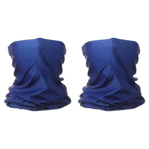 Unique Bargains Breathable Sun Protection Hiking Fishing Cycling Neck Gaiter Face Masks 2 Pcs - 1 of 4