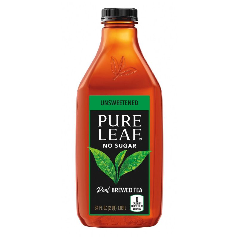 Pure Leaf Unsweetened Iced Tea - 64 fl oz Bottle, 1 of 5
