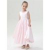 2Bunnies Girls' Satin Bow-Knot Sleeveless Maxi Dress - 2 of 4