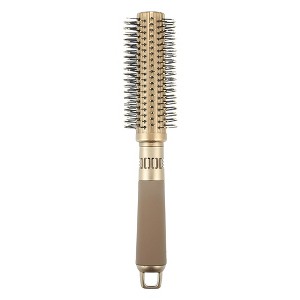 Unique Bargains ABS Styling Hair Round Brush Gold Tone 1 Pc - 1 of 4
