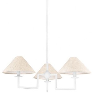 Mitzi Gladwyne 3 - Light Chandelier in  Textured White - 1 of 1