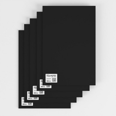 23953: Black Foam Boards, 5pk, 20X30 (50 Packs)