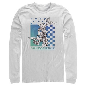 Men's Kingdom Hearts 1 Friendship Tower Long Sleeve Shirt - 1 of 4