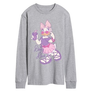 Men's - Disney - Daisy Cool Street Clothes Long Sleeve Graphic T-Shirt - 1 of 3