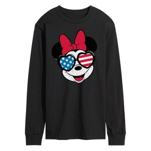 Men's - Disney - Americana Long Sleeve Graphic T-Shirt - 1 of 3