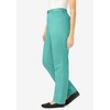 Woman Within Plus Size Tall Perfect Cotton Back Elastic Denim Jean - 4 of 4