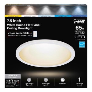 Feit Electric White 5/6 in. W LED Retrofit Recessed Lighting 10.5 W - 1 of 4