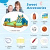Infans Inflatable Water Slide w/ 2 Long Slides Pool Climbing Walls Blower Excluded - 4 of 4
