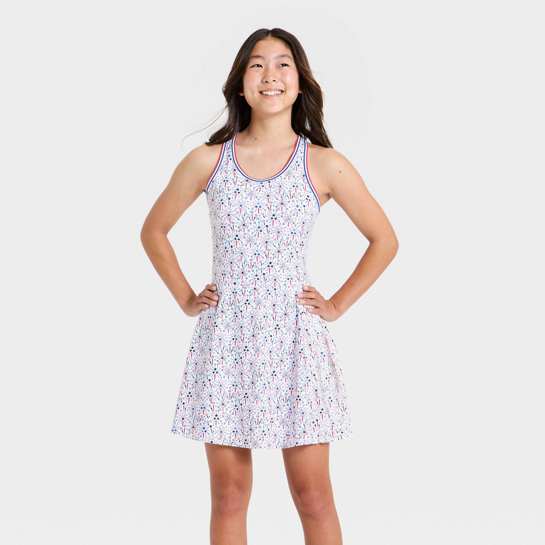 Girls' Side Pleated Active Dress - All In Motion™