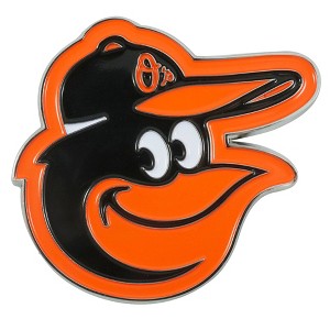 MLB Baltimore Orioles 3D Metal Emblem - 1 of 4