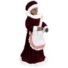 Northlight Animated and Musical  Mrs. Claus with Lighted Candle Christmas Figure - 24" - 3 of 4