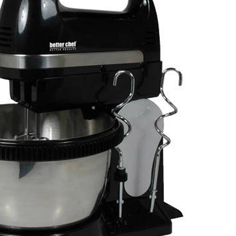 Better Chef 350-Watt Stand/Hand Mixer in Black, 4 of 5