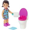 Barbie Skipper Babysitters Inc Doll Set with Toilet - image 2 of 4