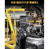 2-Ton Shop Crane with Lever, Hydraulic Folding Engine Hoist w/6 Steel Casters - Lift Car Transmissions, Boat Motors, Farm Equipment (Net Wt. 168 Lbs) - 2 of 4