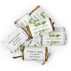 76 Pcs Wedding Candy Hershey's Chocolate Party Favors by Just Candy (2 lb) - Botanical - 1 of 4