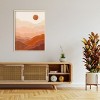 Amanti Art Terracotta No 37 by Elena Ristova Wood Framed Wall Art Print - 4 of 4