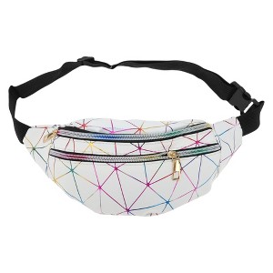 Unique Bargains Stylish Triangle Sports Waist Bag 1 Pc - 1 of 4