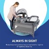 MYKKO Pack n Play Dome LX Playard with Baby Bassinet, Lightweight Portable Crib, Push-Button Fold Travel Crib, Redmond, Convertible - 2 of 4