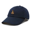 Dalix Fawn Embroidered Cotton Dad Hat Deer Adjustable Casual Baseball Cap Nature - 4 of 4