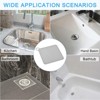 Unique Bargains Silicone Anti-Odor Durable Soft Floor Drain Cover 4 Pcs - 3 of 4