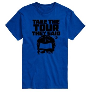 Men's - Jurassic Park - Take The Tour They Said- Men's Short Sleeve Graphic T-Shirt Short Sleeve Graphic T-Shirt - 1 of 3