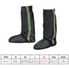 Unique Bargains Waterproof Outdoor Protective Zipper Non-Slip Shoe Gaiters 1 Pair - 2 of 4