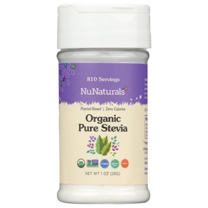 NuNaturals Organic Pure Stevia - 1 of 2