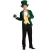 HalloweenCostumes.com Men's Gold and Green Leprechaun Costume - 2 of 3