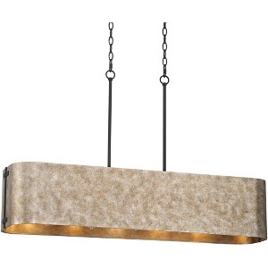Possini Euro Design Possini Euro Julian 41 1/2"W Rustic Silver Island Pendant - 1 of 4