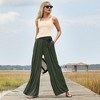Lands' End Women's Wide Leg Fluid Palazzo Pants - 4 of 4