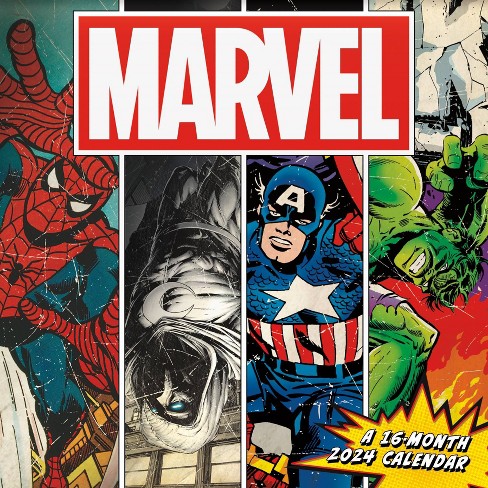 Trends International Inc. 2023-24 Wall Calendar 12x12 Marvel Comics :  Target