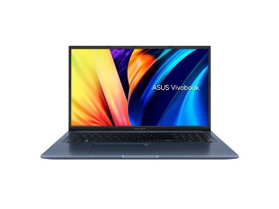 Asus VivoBook 17X - 17.3” Full HD Laptop, Intel Core i3-1220P, 8GB RAM, 512GB SSD, Windows 11 Home, Quiet Blue