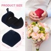 Unique Bargains Velvet Jewelry Mini Ring Organizing Storage Gift Box - 2 of 4