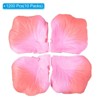 Unique Bargains Romantic Night Wedding Party Event Decoration Silk Artificial Rose Petals 1200 Pcs - 3 of 4