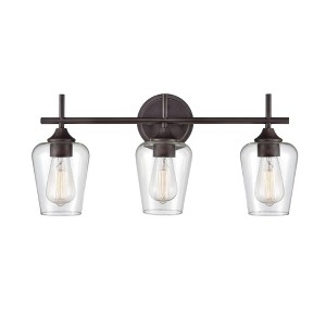 Millennium Lighting Ashford 3 - Light Vanity in  Rubbed Bronze - 1 of 1